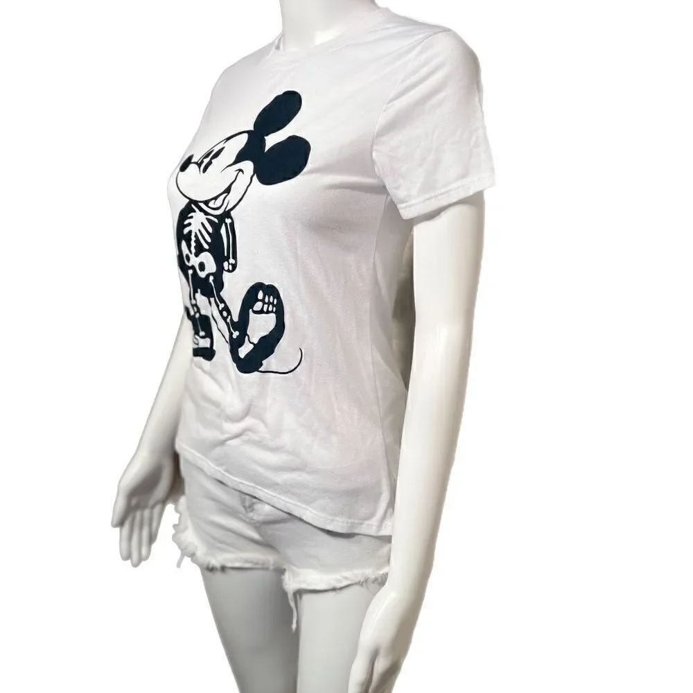 Mickey Skeleton Tee - Picture 2 of 6